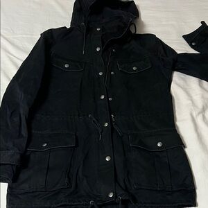 Aritzia Talula Black Utility/ Trooper Jacket